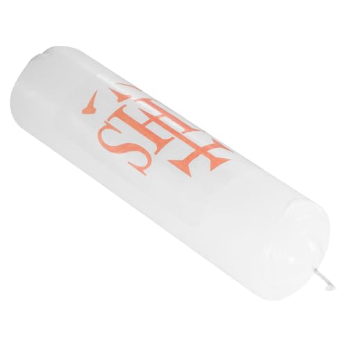 JECOMPRIS Religious Candle for Baptism and Communion Elegant Wax Holy Candle Realistic Design for Prayer Sessions and Church Mass Ceremonies Home Decor