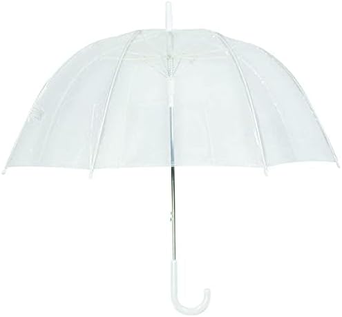 GustBuster 4481CL Auto Open Bubble Umbrella, Clear - 48 in.