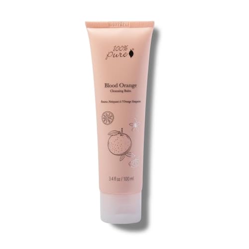 100% Pure �u���b�h�I�����W �N�����W���O�o�[�� 3 oz Blood Orange Cleansing Balm 85g