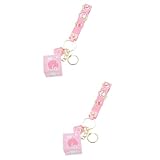 Portable wristlet keychain:it can easily go well your different outfits, make you look great,key chains women for car keys