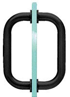Super Big Clearance! C.R. LAURENCE SDPR6BL CRL Black 6" Tubular Back-to-Back 3/4" Diameter Shower Door Pull Handles Super Big Clearance! C.R. LAURENCE SDPR6BL CRL Black 6" Tubular Back-to-Back 3/4" Diameter Shower Door Pull Handles