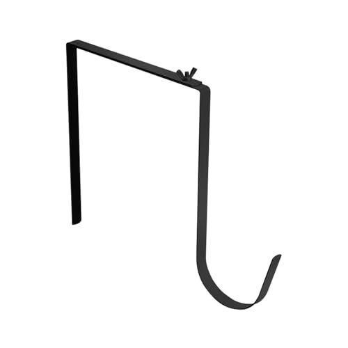 Titular de flores funerarias, soportes de corona para cementerio | Soporte de corona de cementerio de metal - Gancho colgante de puerta de otoño para Halloween, perchas de decoración navideña po