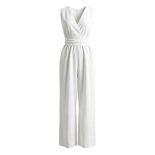 Romper couleur unie femme chic d'été fluide et léger