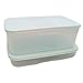 Tupperware Set (2) Frigorifero System 1,5 L + 650 ml, contenitore trasparente menta