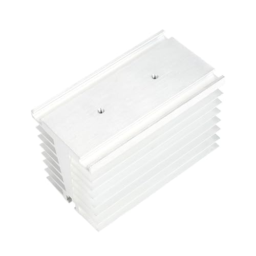 Base de radiador de relé industrial de aluminio anodizado 110 * 100 * 96 mm 4