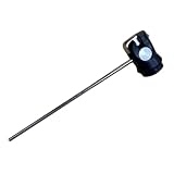 hindraem Hochleistungs Bassdrum Pedalschlägel, einfache Installation, präzise Steuerung, Zubehör für Schlaginstrumente, Performance Drum Pedal mit, Schwarz, 21.5 x 5.3 cm