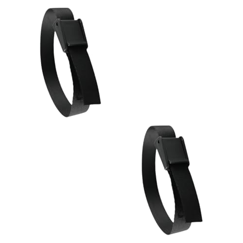 QSTDGVPW 2 Pack Fishing Rod Carrying Strap for Secure Transport of Fishing Poles