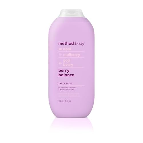 Method Body Wash, Berry Balance, Paraben and Phthalate Free, 18 oz (Pack of 1)
