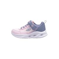 Skechers Sola Glow Kids Pink Light Up Trainer - Size 2 - Pink