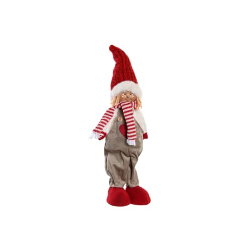 Figura Poliester 15X8X35 Corazon Rojo