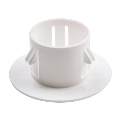Rosetas de cubierta de plástico PP para rejillas de ventilación de agujeros de pared con resistencia al calor y propiedades resistentes a la humedad, adecuadas para uso mecánico (40 mm)
