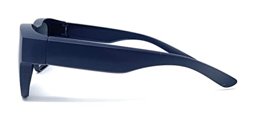 The Reflector Fit Over Glasses, OTG, Polarized Unisex Wrap-Around Sunglasses for Men and Women4