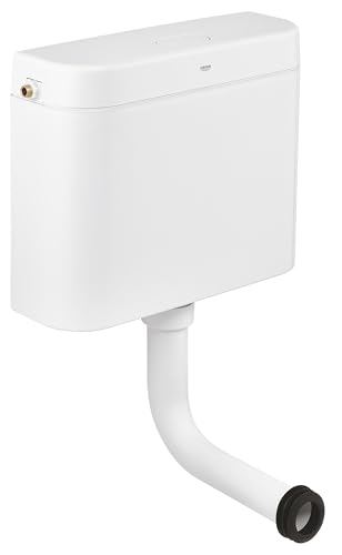 GROHE Start, Spülkasten, 6-9l einstellbar (Start-Stopp-Wassersparfunktion, schwitzwassergeschützt, geräuscharm, Spülung unterbrechbar, mit Montageschablone), 37406SH0