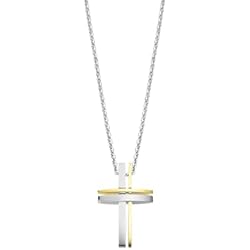 Gargantilla Lotus Cruz Lotus Collar Collar Men in Black LS1984-1/2 Bicolor LS1984-1/2 Marca