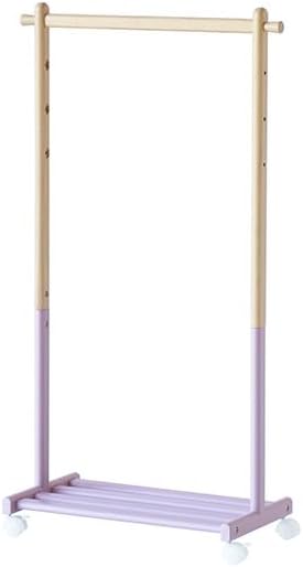 Amazon｜Kids Hanger Rack -mill- ラベンダーピンク｜ハンガーラック オンライン通販