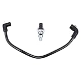 MOTOKU PCV Valve and Hose for Jeep 3.7 Commander 2007-2010, Grand Cherokee 2007-2010, Liberty 2007-2012, Dodge 3.7 Dakota 2007-2011, Durango 2007-2009, Nitro 2007-2011, Ram 1500 2007-2012