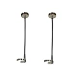 Yaroocvn Adjustable Flexible Action Figure Stand, Suspension Display Holder with 3 Sizes Clamps, Adhesive Base, for Gundam, Dragon Ball, Anime Figures, Max Load 300g (2, A05)