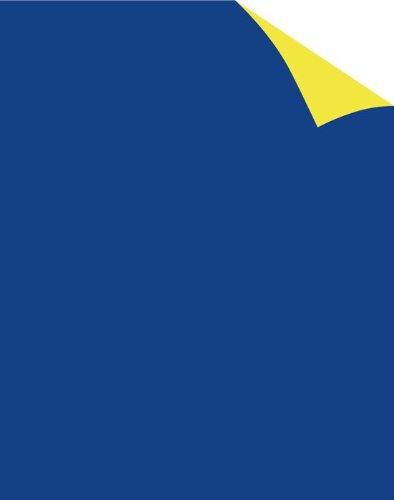 Blue/Yellow Poster Board 2 Cool Colors, 22"x28", 5/PK