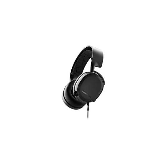SteelSeries Arctis 3 - All-Platform Gaming Headset - for PC, PlayStation 4, Xbox One, Nintendo Switch, VR, Android, and iOS - Black