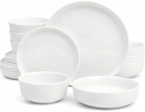 Gibson Home Oslo Porcelain Chip and Scratch Resistant Dinnerware ...