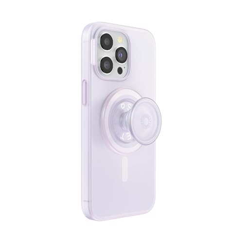 Funda iPhone 15 Pro Max MagSafe PopGrip transparente anticaídas ecológica 4