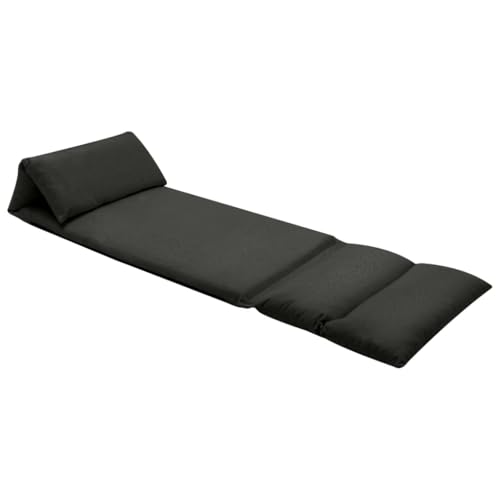 vidaXL Bodenstuhl Faltbar Schlafsessel Sofastuhl Sessel Lounge Bodensessel...
