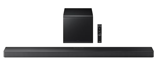 Image of Samsung 345 W True 3.1.2 ch Soundbar with Wireless Dolby Atmos | Q-Symphony | Center & Up-Firing Speakers | Wi-Fi | HDMI ARC | Optical in | Bluetooth | Wireless Subwoofer (HW-QS700F /XL, Titan Black)