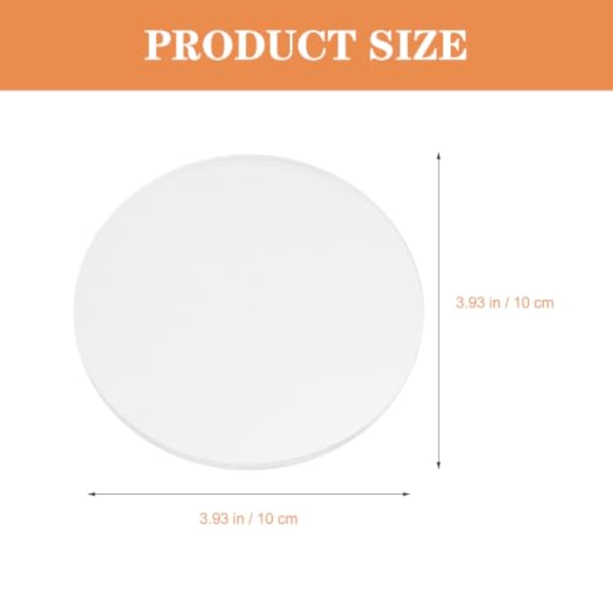 4pcs Transparent Acrylic Board for DIY Crafts and Home Decor