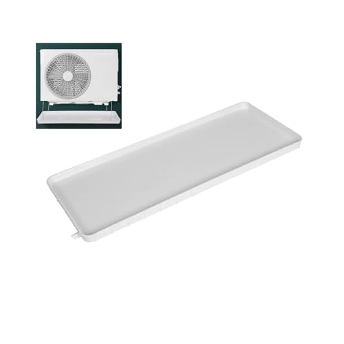 PJWDMWA Bandeja de Goteo del Aire Acondicionado，con Manguera de 300cm, Ideal para Aires Acondicionados Split de Interior Y Exterior.(92.5 * 45 * 3cm/36.4 * 17.7 * 1.2in)