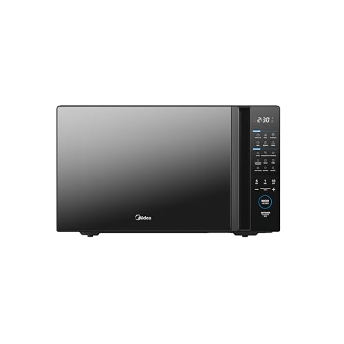 La Mejor Lista de Microondas Midea los mejores 5. 46 Horno de microondas MMDT14S2MB Midea 1.4 pies cúbicos (40L) TASTEXPRESS Negro