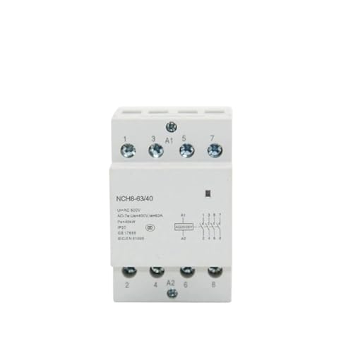 Contacteur modulaire AC NCH8-25A sur rail DIN pour sécuriser vos circuits électriques de maison