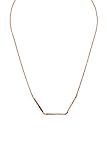  Esprit ESNL00161342 Damen Collier Iva Sterling-Silber 925 Rose Weiß Zirkonia 45 cm