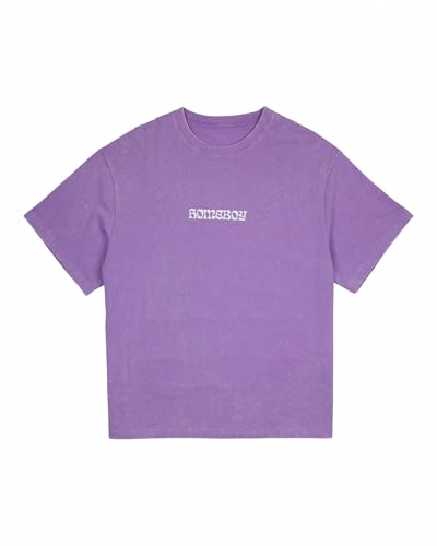 T-shirt Homeboy Big Text vêtement de mode urbaine unisexe en coton