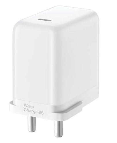Image of SUPERVOOC 65W Power Adapter- Ultra Fast Charger for OnePlus with True 65W PD Charging | Compatible with OnePlus 12 /12R /11 /11R /10 /10R, Nord CE 3 Lite 5G, Nord 2T 5G, Nord 5G-White| BIS Certified