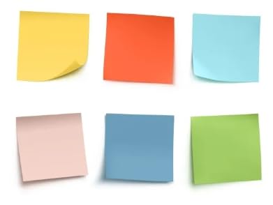 Haftnotizen, Haftnotizen, 15er-Pack Haftnotizblöcke for Büro, Schule und Zuhause