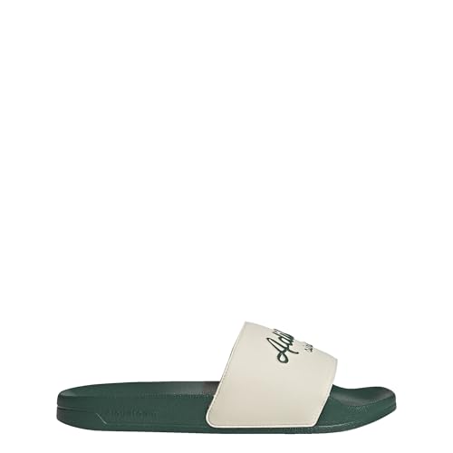 Image of adidas Women ADILETTE SHOWER Synthetic Swim Slide FTWWHT /GOLDMT /BOGOLD | LUT50