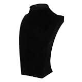 Présentoir à colliers : le support de style portrait est classique et élégant, affichant vos pièces les plus précieuses, présentoir à bijoux