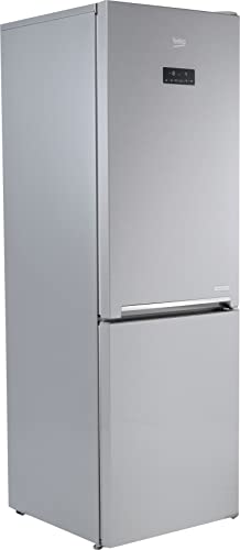 Beko RCNA406E60XBN Free-Standing Fridge and Freezer Combination NoFrost Smooth Fit 90 Degree Door Opening Energy Class C
