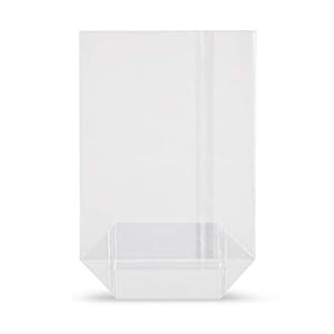 Elke-Plastic OPP blokbodemzakjes 30 μm | 160 x 270 | 100 stuks | transparante bodemzakjes | transparante zakjes…