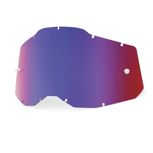 Lunettes MX Unisex-Adult rouge taille unique pour moto cross et enduro