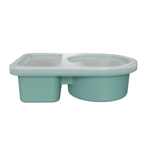 食品保存容器 シリコン 弁当箱 仕切り付き 2個セット 保存容器 レンジ可 電子レンジ対応 ダイエット 弁当 ランチボックス おかず箱 タッパー 防漏 密封 コンパクト 持ち運び便利 食洗機対応 調味料入れ 離乳食 収納 キッチン用品 ギフト (グーリン)