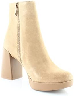 Naturalizer Women's Gen N Reach Ankle Boot Cookiedough Tan Suede 7.5 M | Image 3