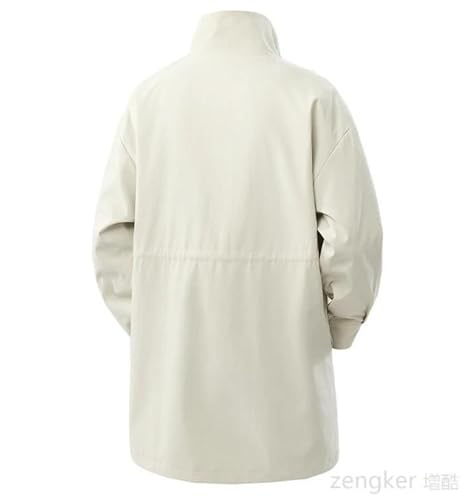 Men Pu Leather Long Coat Autumn Casual Double Breasted Trench Jacket Business Fashion Outerwear4