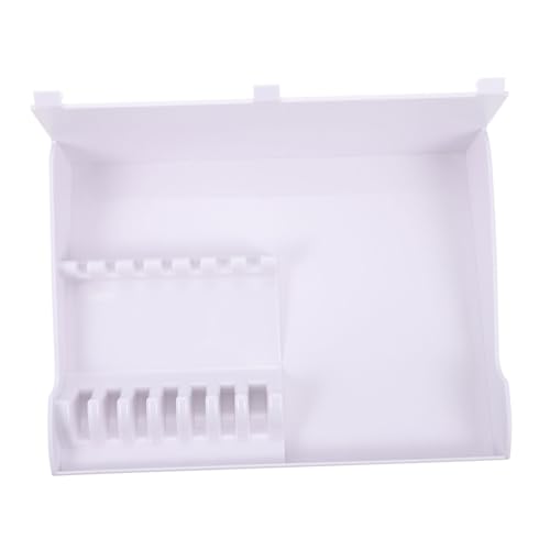 Ipetboom Hairdressing Scissors and Comb Storage Rack Barber Scissor Holder Hair Shear Holder Rack for Hair Salon Made of Abs Material