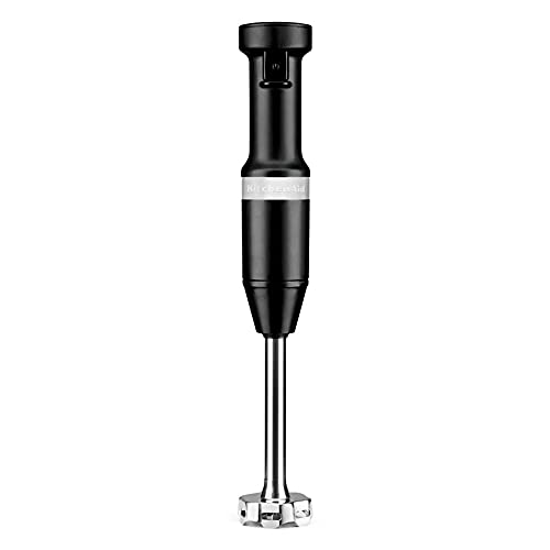 Mixer de Mão com Velocidade Variável KitchenAid Black Matte 110V