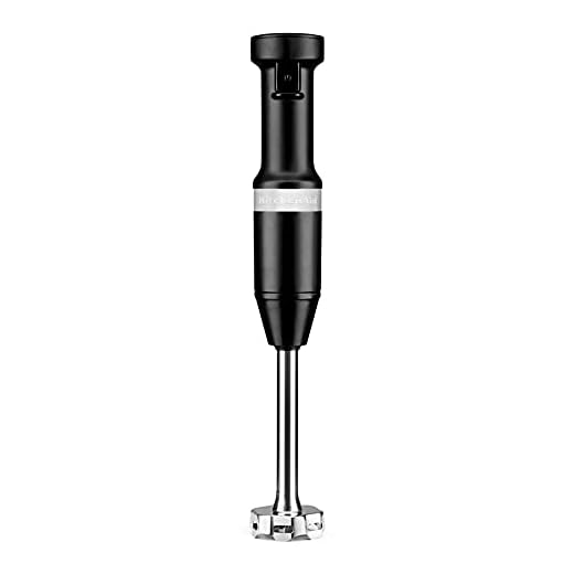Mixer de Mão com Velocidade Variável KitchenAid Black Matte 110V