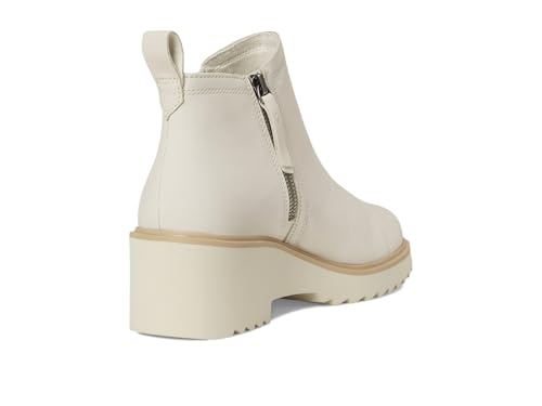 Image of TOMS Women's Maude Wedge Boot, Leather Upper, OrthoLite Insole, Side Zip, Lightweight