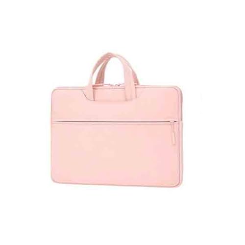 Sacoche minimaliste rose pour vos déplacements avec un ordinateur de petite taille