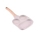 Zkydhbd 3-Section Nicht Stick Pfanne Für Schnelle Aluminiumlegierung Mit Hitzesicherheit Und Einfache Wärmeverteilung Nicht Stick Pfanne