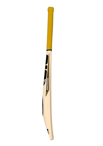 Image of SAINISTARS Full Size Popular Cricket bat for All Hard and Soft Tennis /Leather Bat Cricket Bat (Men|Women) Multicolor (Golden Bat)